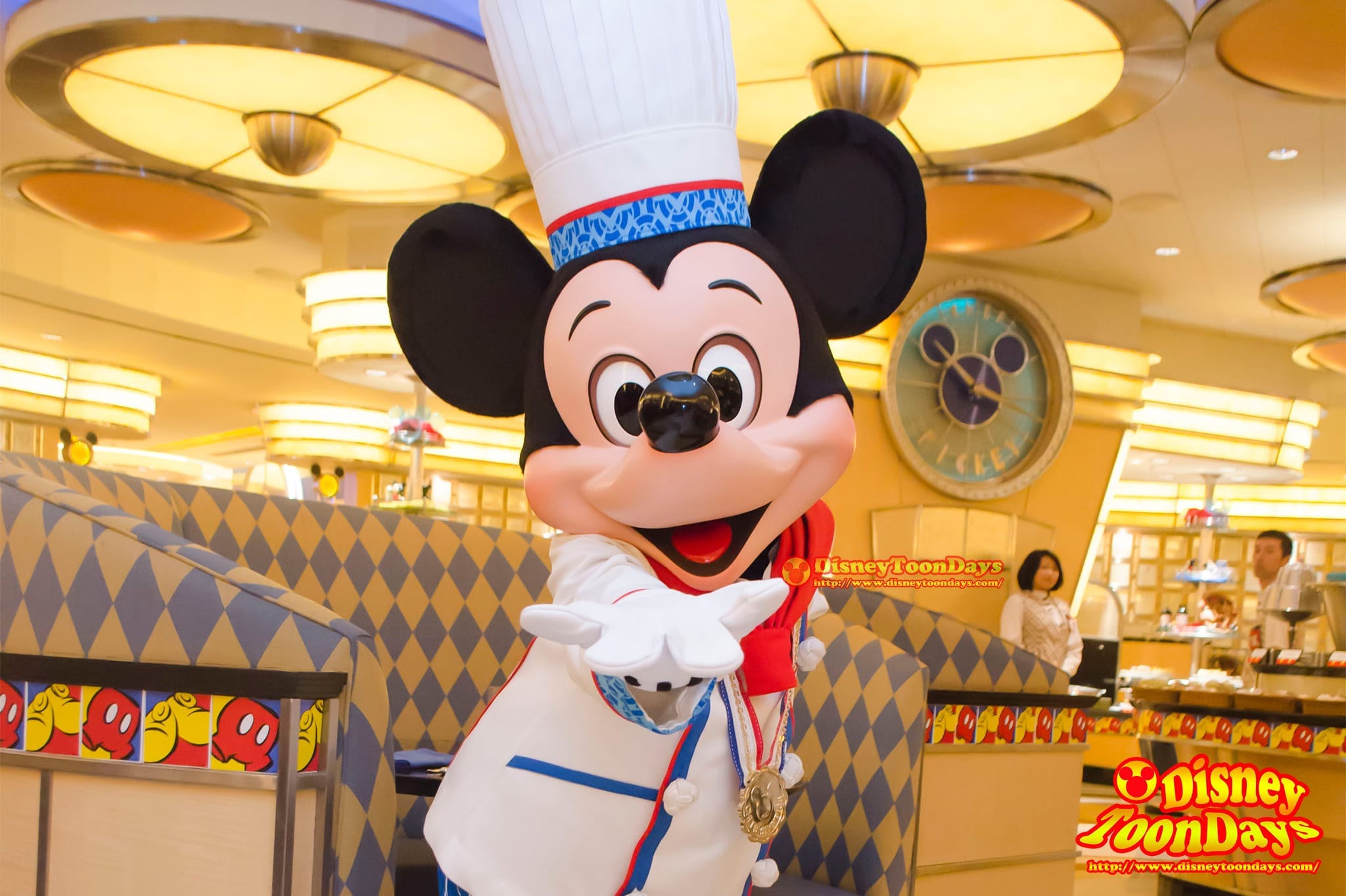 TDR　アンバサダーホテル　シェフミッキー　グリーティング　ミッキーマウス